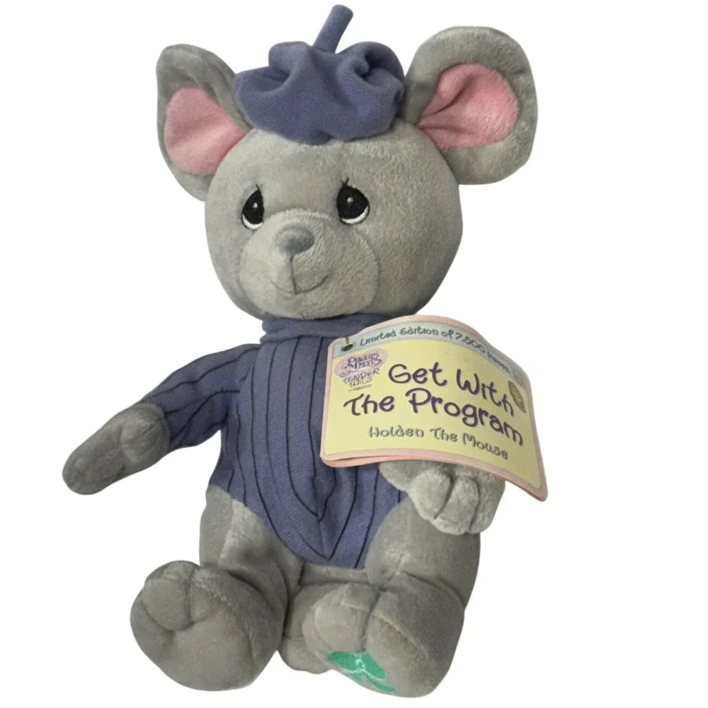 Precious Moments Tender Tails Holden The‎ Mouse Plush Toy